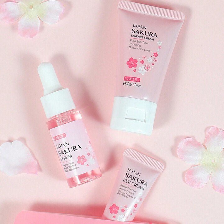 Sakura Glow – Kit 3 - en - 1 Peau Parfaite 🌸 - Sakuglow